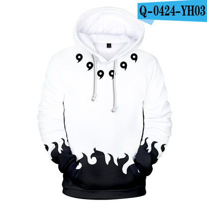 Naruto Uzumaki Digital Print Hoodie — Anime Streetwear