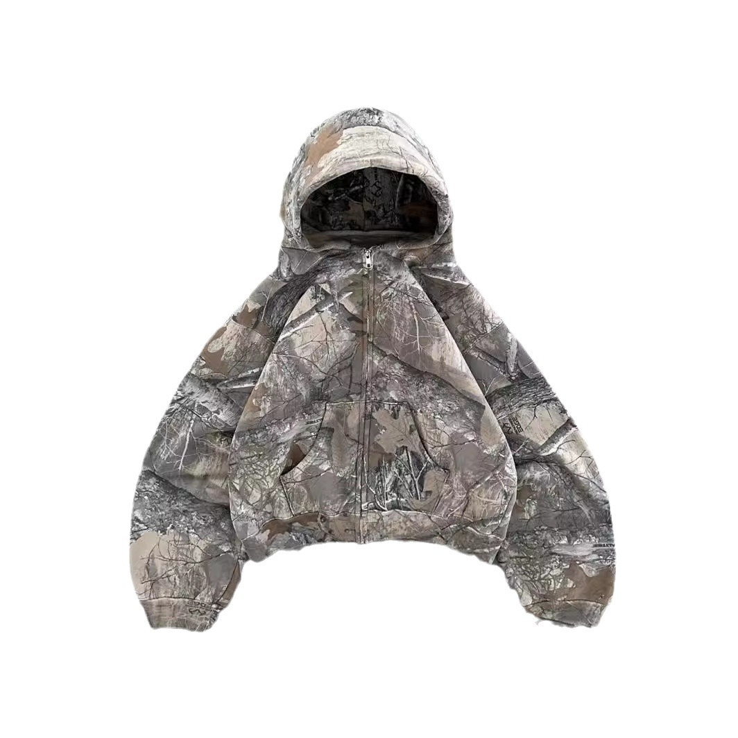 Camo hip-hop pullover full collection view, KLOSET