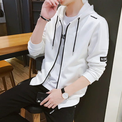 Zip hoodie close-up ribbed cuff and hem, quality KLOSET