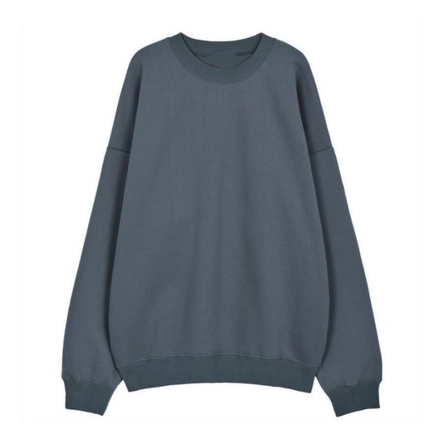 Washed cotton hoodie back view black, relaxed streetwear KLOSET