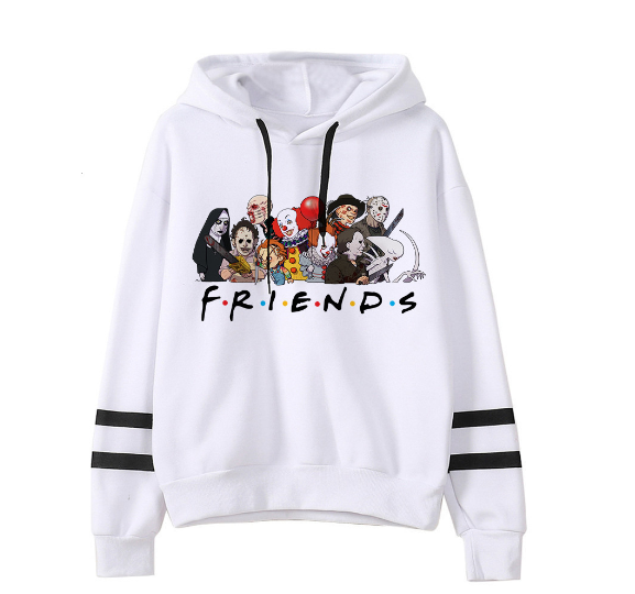 Anime street art graphic hoodie unisex oversized urban streetwear KLOSET