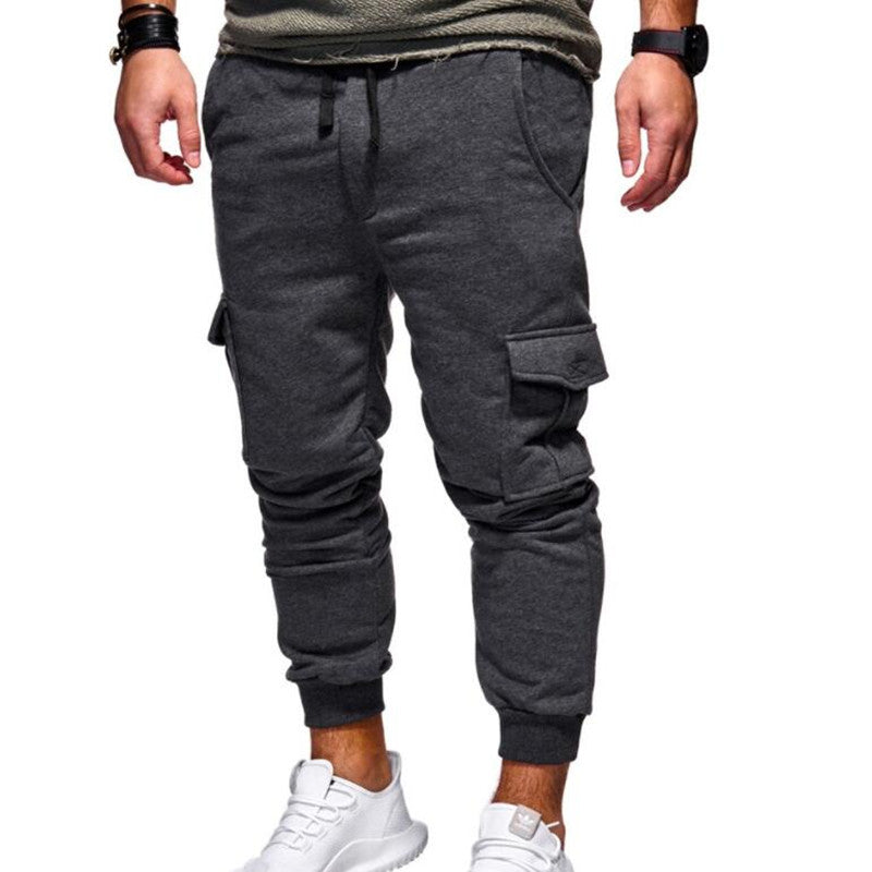 Sport jogger close-up fabric texture, premium polyester blend KLOSET