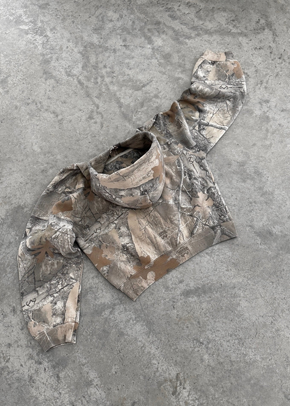 Retro Camo Hip-Hop Hoodie — Oversized Unisex Streetwear