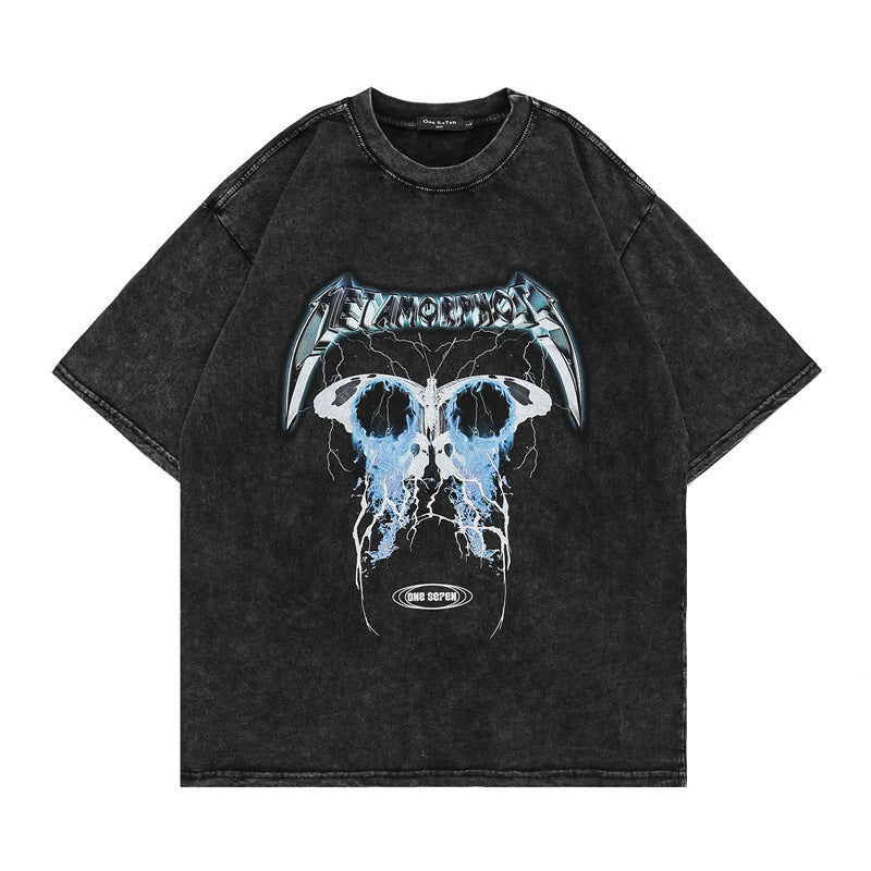 One Piece Vintage Washed Graphic Tee — Anime Streetwear